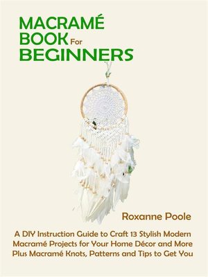 cover image of Macramé Book for Beginners